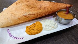 masala thosai at Ananda Bhavan - 448 Serangoon Rd in Central Singapore