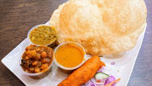bhatura at Ananda Bhavan - 448 Serangoon Rd in Central Singapore