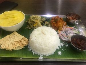 Rice set at Ananda Bhavan - 448 Serangoon Rd in Central Singapore