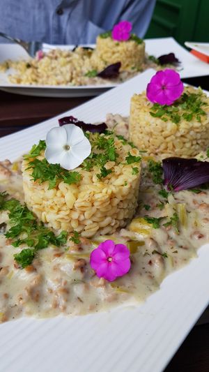 Ebly mit Frikassee   at Elfengaststube in Viezen