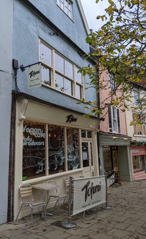 Exterior at Tofurei in Norwich
