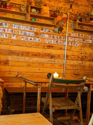 Upstairs seating at Tofurei in Norwich