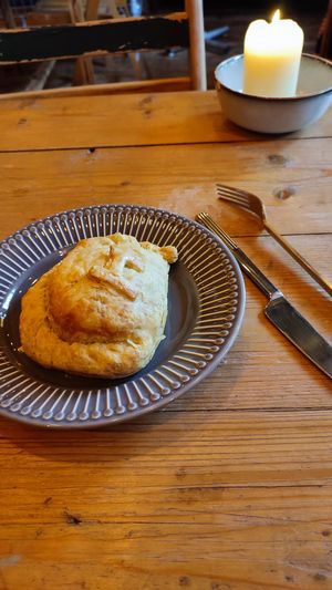 Smokey tofu pastry at Tofurei in Norwich