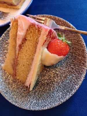 White chocolate strawberry at Tofurei in Norwich