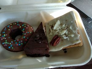 Desserts at Tofurei in Norwich