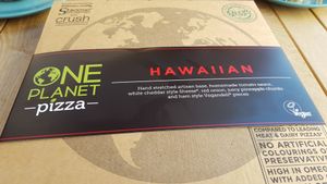 Hawaiin Pizza - The only thing that I didn't like here. It was stale and tasteless. at Tofurei in Norwich