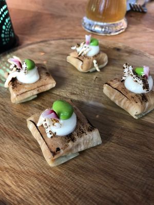 amuse bouches at Bij Albrecht in Eindhoven