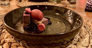 Heerlijk dessert  at Bij Albrecht in Eindhoven