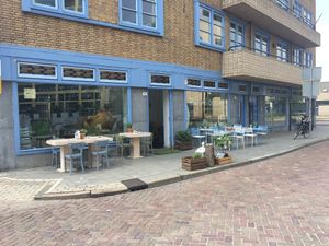 frontfoor & terrace at Bij Albrecht in Eindhoven