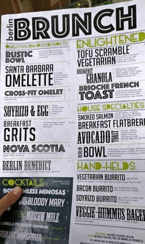 nom nom nom at Berlin Bistro in Long Beach