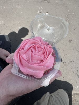  Strawberry daiquiri   at Missy's Vegan Cupcakes in Edinburgh