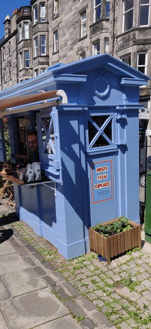 Hey...awesome at Missy's Vegan Cupcakes in Edinburgh