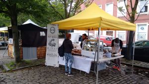 The vegan quarter at Leith at Sgaia's Vegan Mheat in Paisley