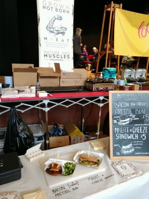 love vegan fest at Sgaia's Vegan Mheat in Paisley