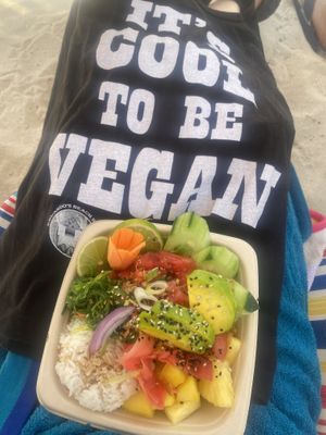 Waikiki bowl  at Eduardo's Beach Shack in Palm Beach