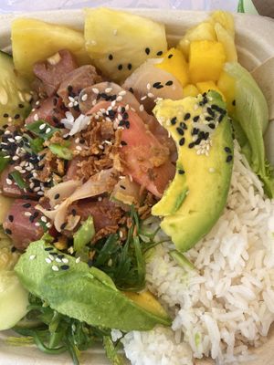 Ahi Tuna Bowl   at Eduardo's Beach Shack in Palm Beach