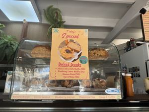 Baked goods  at Eduardo's Beach Shack in Palm Beach