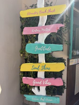 Outside  at Eduardo's Beach Shack in Palm Beach