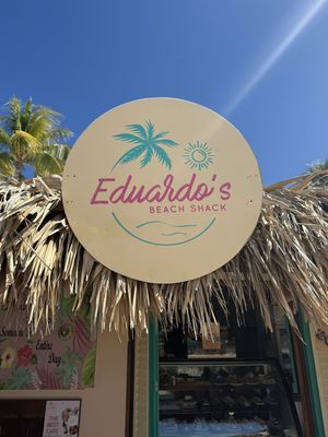 Outside  at Eduardo's Beach Shack in Palm Beach