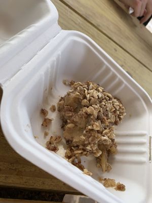 Apple pie at Eduardo's Beach Shack in Palm Beach