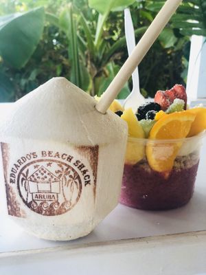 Miranda & John Sheppard’s MOST DELICIOUS Anniversary Lunch Ever 💗 at Eduardo's Beach Shack in Palm Beach