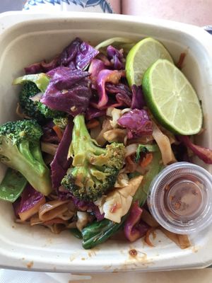 Pad Thai  at Eduardo's Beach Shack in Palm Beach