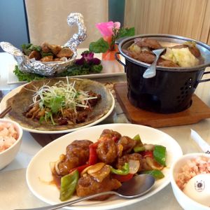 Delicious lunch! at Zhòng Liú SùShí 眾流素食 in Taipei