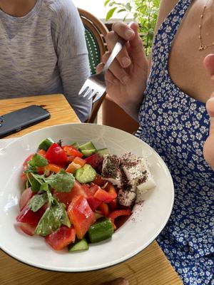   at Cafe Derechia in Kfar Tavor