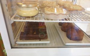 Chocolate bar dessert  at Cafe Derechia in Kfar Tavor