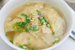 Wonton Soup at Origi BKK in Bangkok