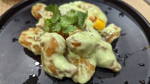 Prawn with Wasabi mayo at SHU Vegetarian 蔬方斋 - Jln Kayu in Northeast Singapore