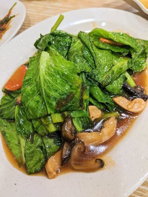 Baby Kai Lan at SHU Vegetarian 蔬方斋 - Jln Kayu in Northeast Singapore