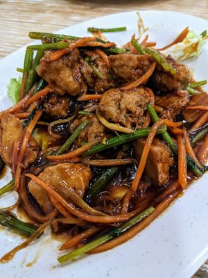 Ginger chicken at SHU Vegetarian 蔬方斋 - Jln Kayu in Northeast Singapore