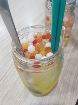 Yuzu drink at SHU Vegetarian 蔬方斋 - Jln Kayu in Northeast Singapore