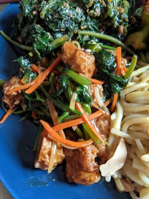 Ginger "chicken" - tender and tasty at SHU Vegetarian 蔬方斋 - Jln Kayu in Northeast Singapore