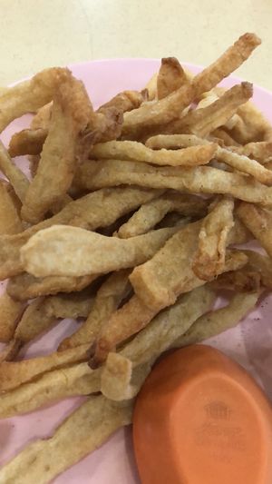 Beancurd Fries at Green Lane Vegetarian Food in North Singapore