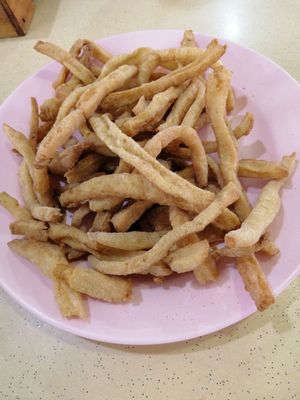 Bean sticks at Green Lane Vegetarian Food in North Singapore