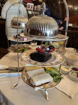 Vegan ‘Knightsbridge’ afternoon tea  at The Westminster Tea Rooms  in Southport