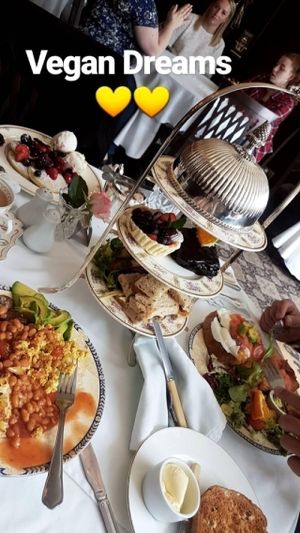 What Vegan dreams are made of   at The Westminster Tea Rooms  in Southport