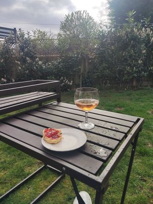 Vegan scone - take out at The Westminster Tea Rooms  in Southport