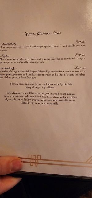  at The Westminster Tea Rooms  in Southport