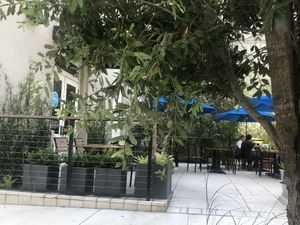 Outdoor Patio at Meraki Juice Kitchen  in West Palm Beach