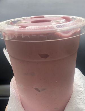 Strawberry Milkshake at Meraki Juice Kitchen  in West Palm Beach