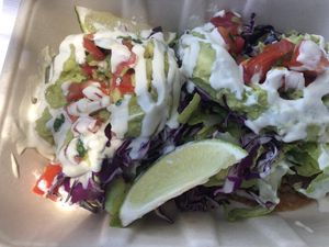 Raw Tacos at Meraki Juice Kitchen  in West Palm Beach