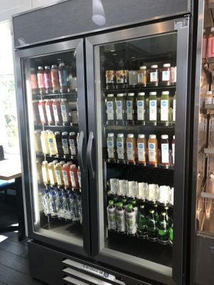 Plenty of juices   at Meraki Juice Kitchen  in West Palm Beach