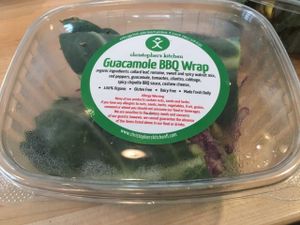 Guacamole BBQ wrap at Meraki Juice Kitchen  in West Palm Beach