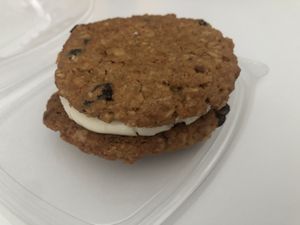Oatmeal Raisin Whoopie Pie  at Meraki Juice Kitchen  in West Palm Beach