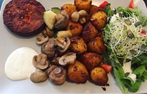 home cooked equivalent  at De Plaats in Bruges