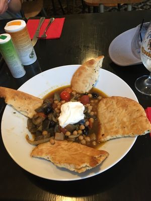 Lebanese stew. Amazing! at De Plaats in Bruges