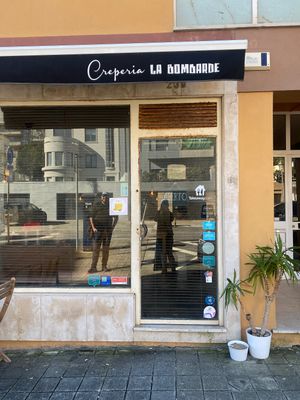 Loja front  at Creperia La Bombarde in Porto
